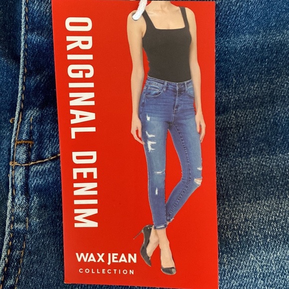 High Rise Capri Wax Jean Collection Size 31 - Picture 2 of 9